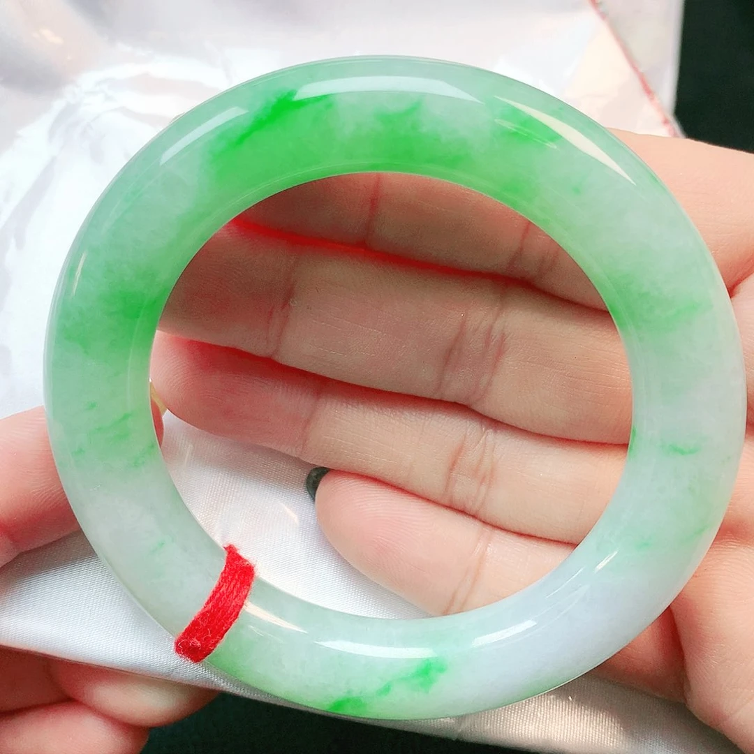 未镶嵌手镯翡翠圆条2774