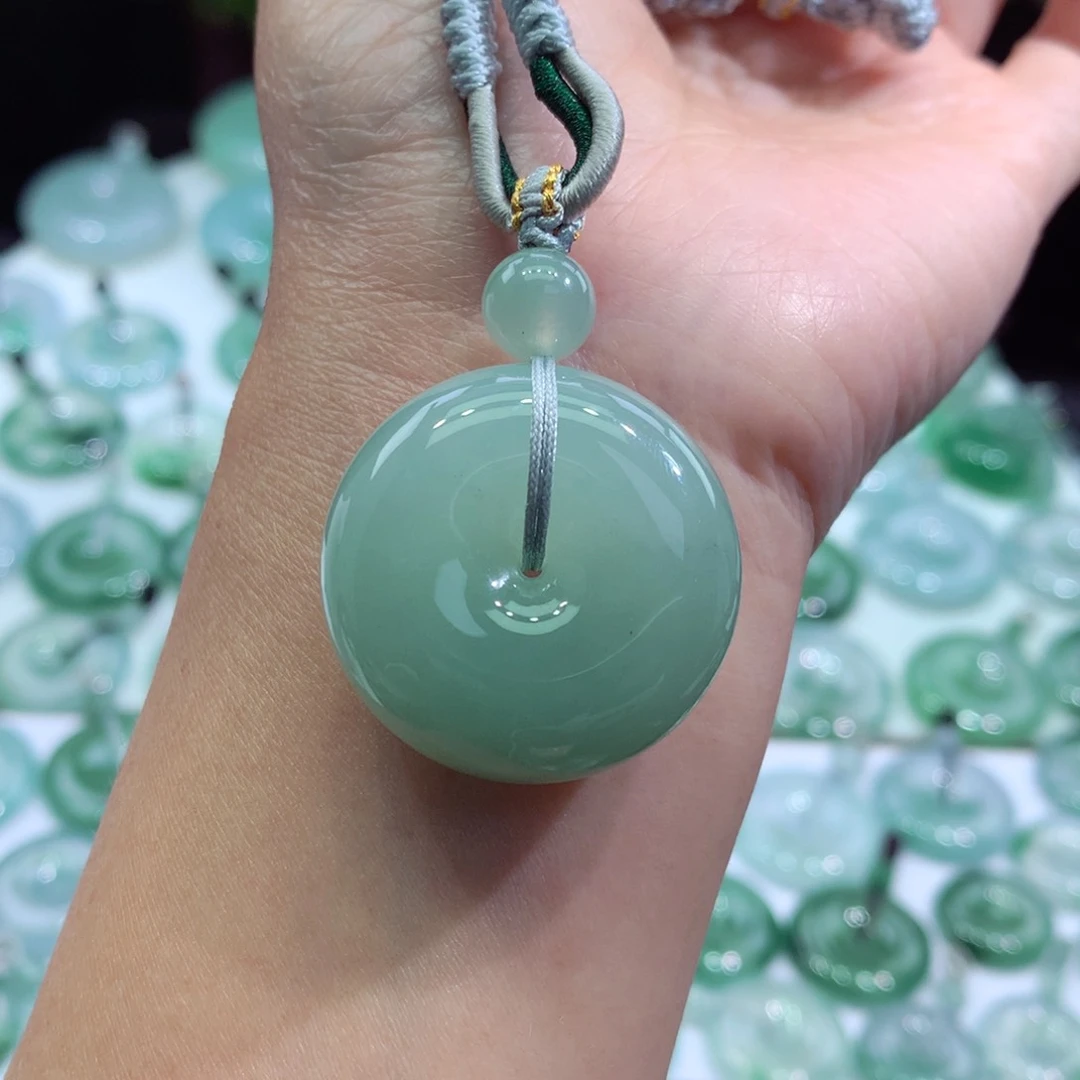 颈饰未镶嵌翡翠45尺寸30*12.8