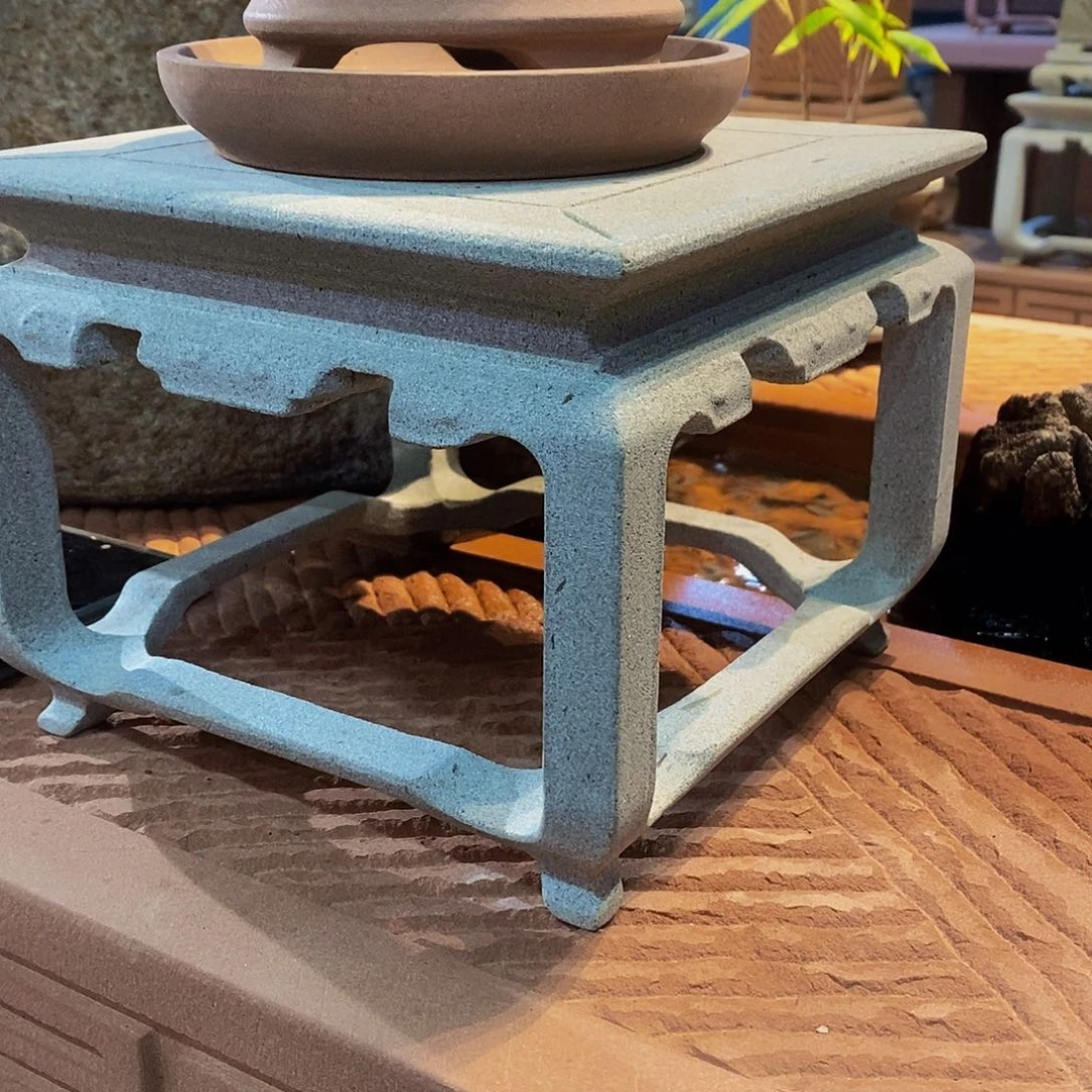 红陶天然石材石头花盆