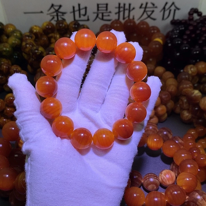 松木（琥珀木）手串/手链1.6 包浆高货