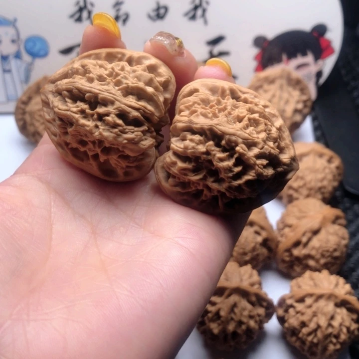 文玩核桃吊坠野牛37