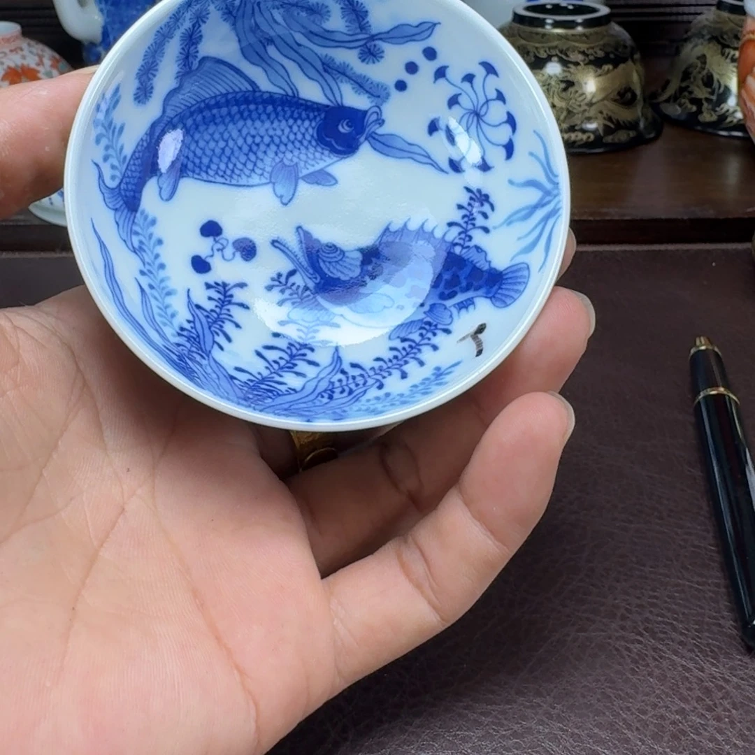 T***g瓷片当代景德镇陶瓷手绘茶具