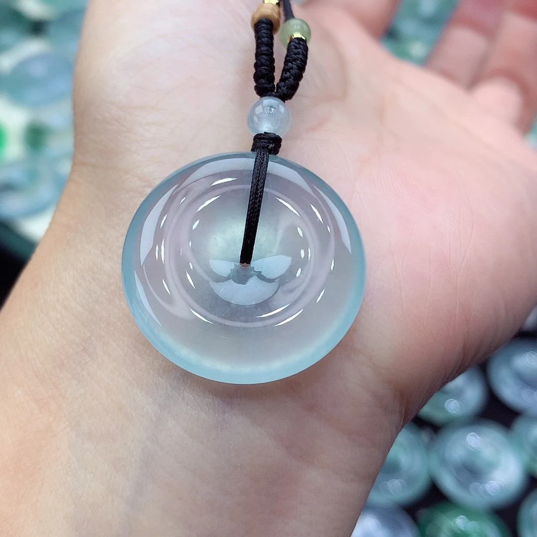 颈饰未镶嵌翡翠编号83-尺寸25/6.6