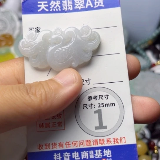 翡翠未镶嵌颈饰挂件