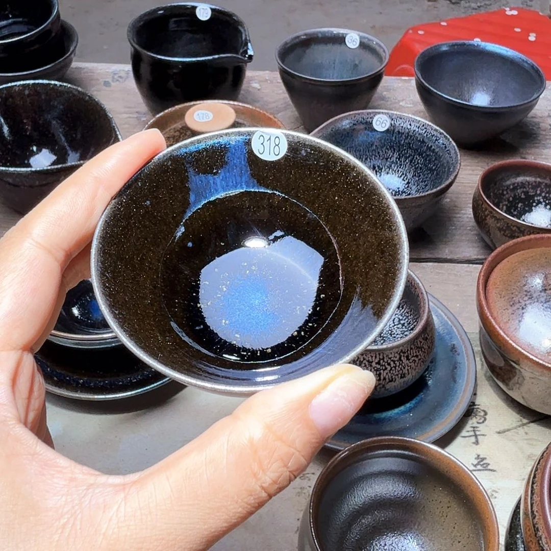 茶盏义兴龙窑建盏 318