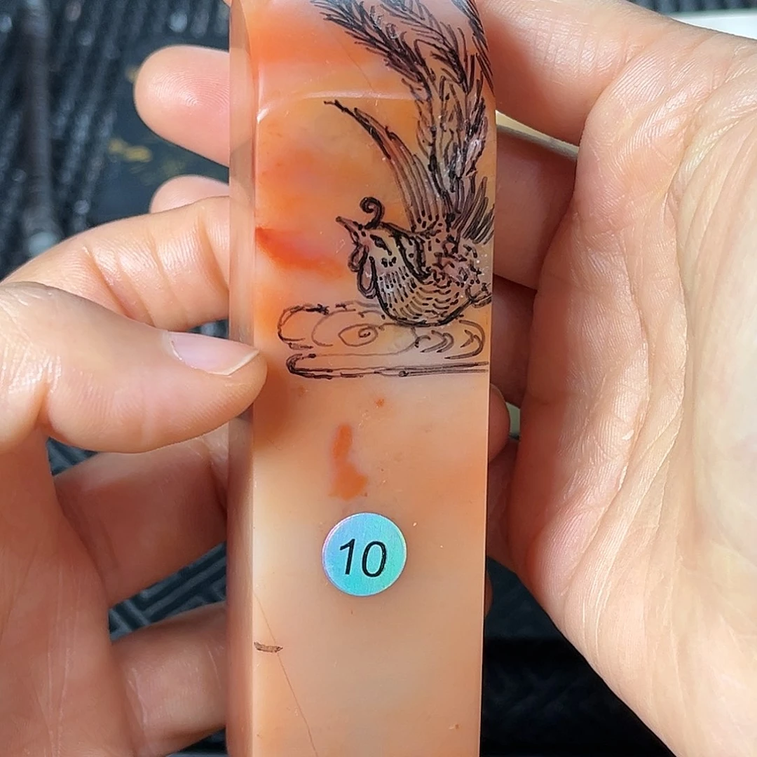 寿山石印石这么早的了才发过来