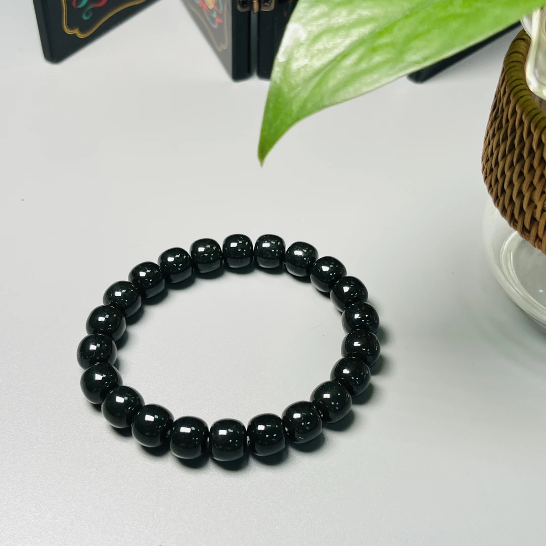 【师老师督造0328-81】和田玉单圈手串约8*9mm