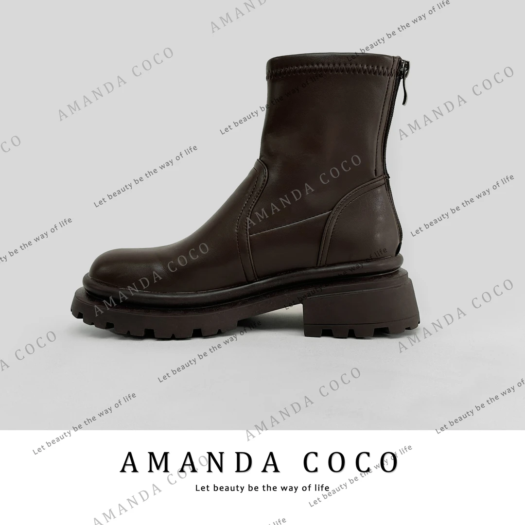 设计师款~高定百搭时尚靴子