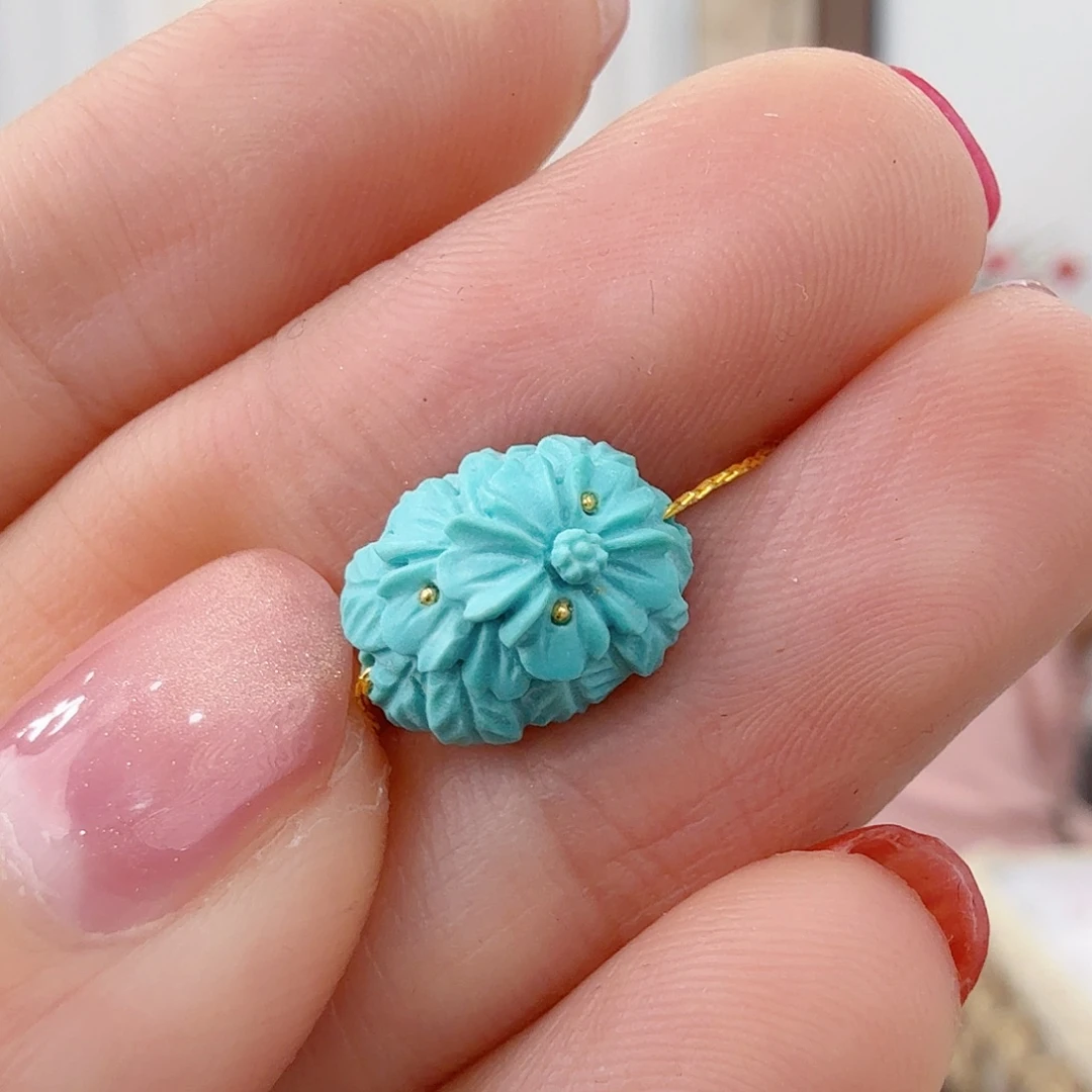 绿松石未镶嵌珠宝奇石