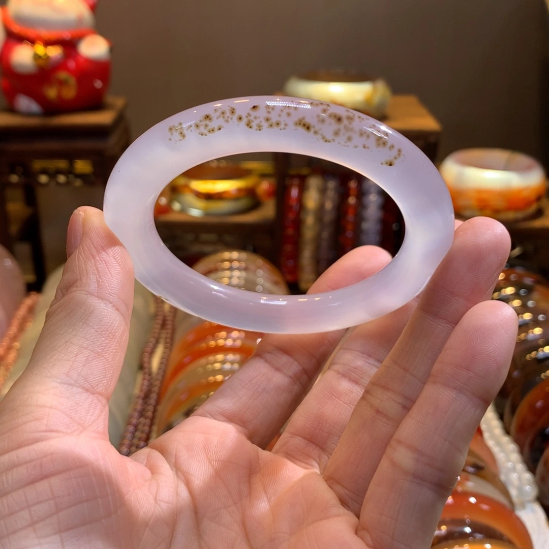 玛瑙/玉髓未镶嵌手镯36号