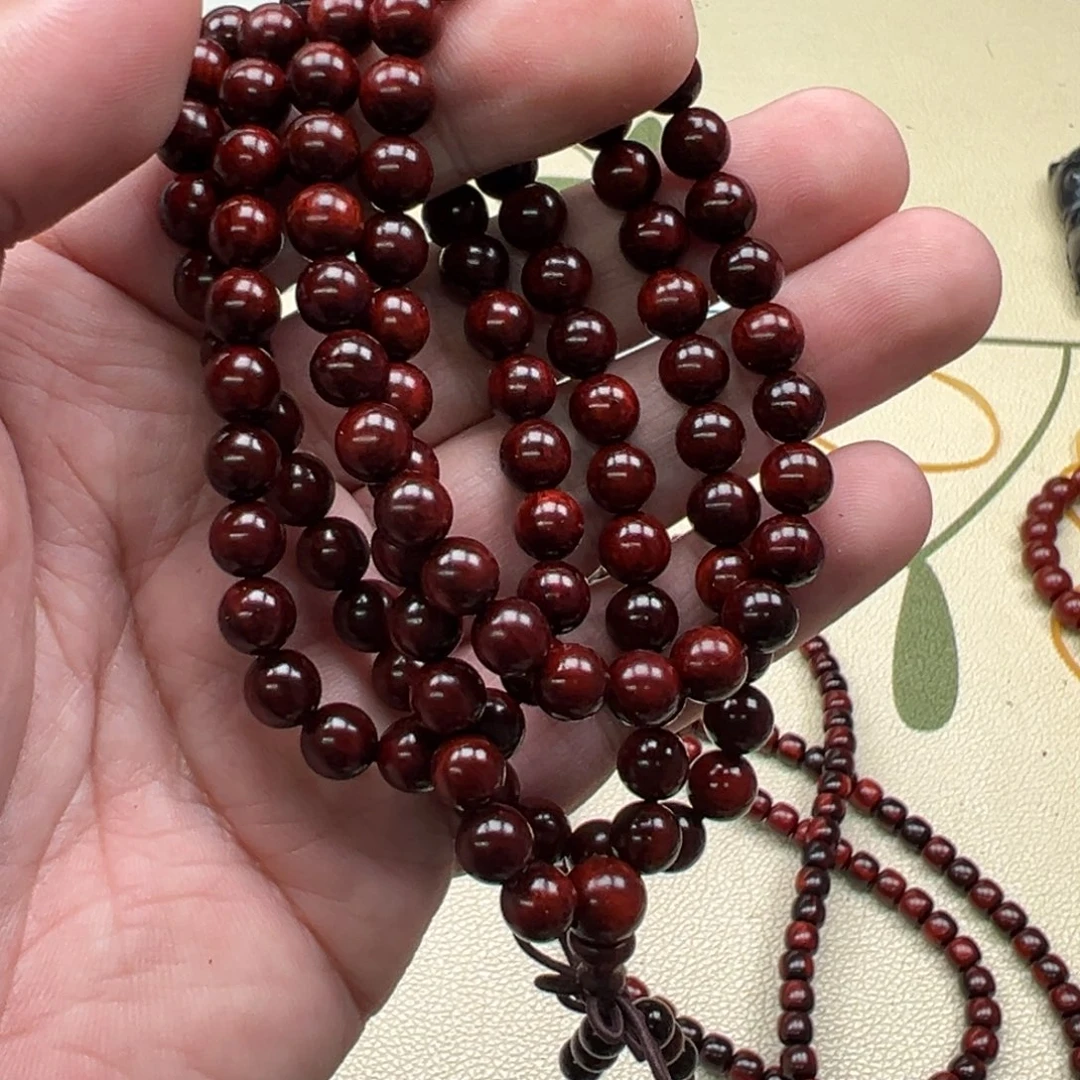 吊坠白玉菩提红色4219