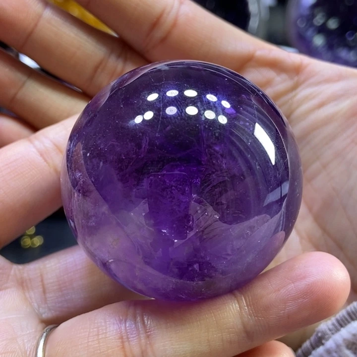 未镶嵌大型摆件（非配饰）紫晶风*