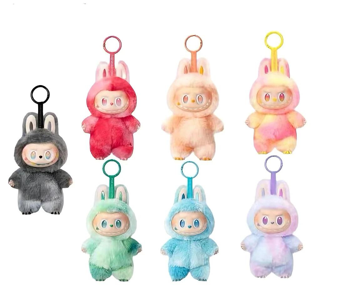 【礼盒+无理由退货】第三代拉bub毛绒公仔潮玩摆件塘胶挂件