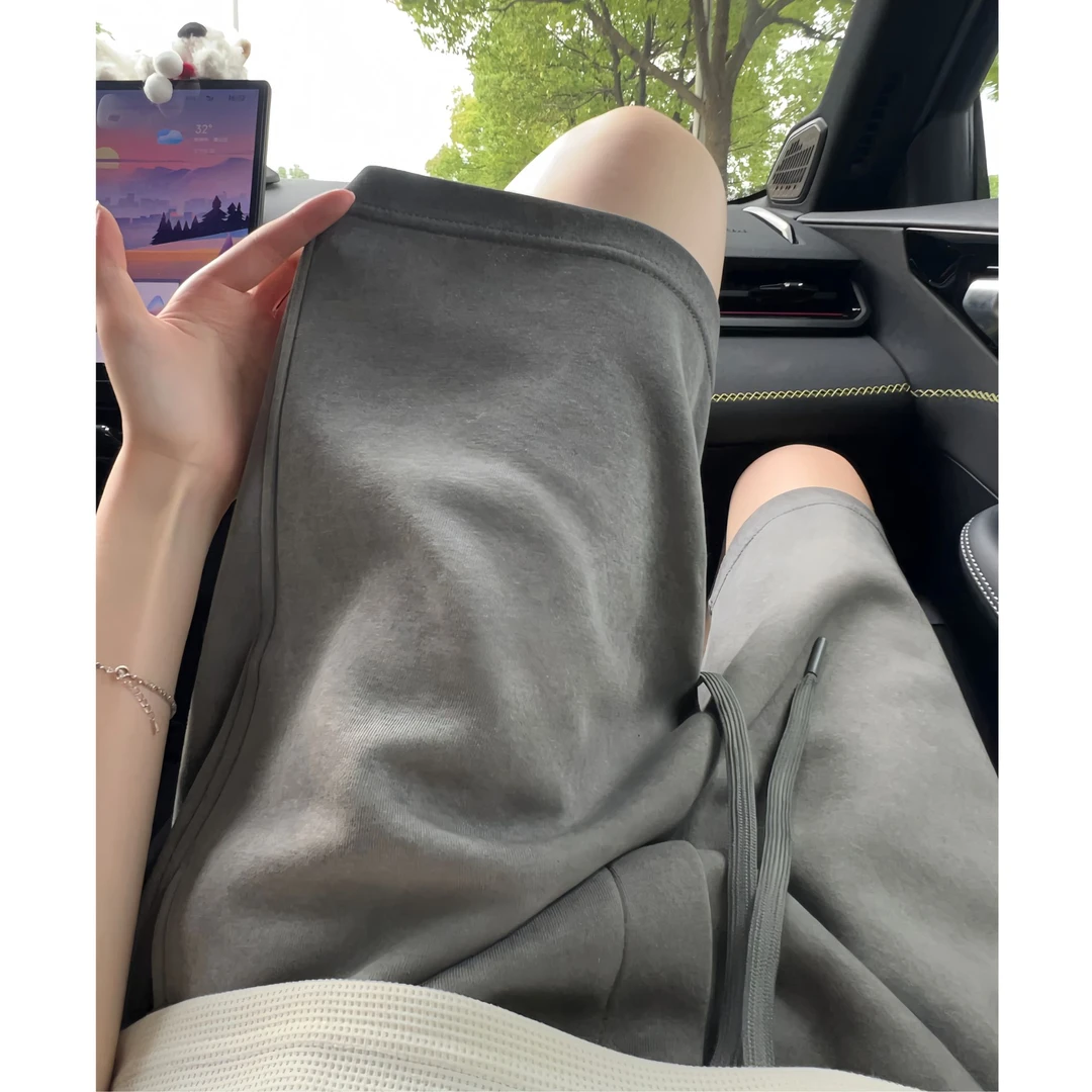 日系基础休闲短裤男夏季薄款宽松直筒cleanfit潮牌运动篮球五分裤