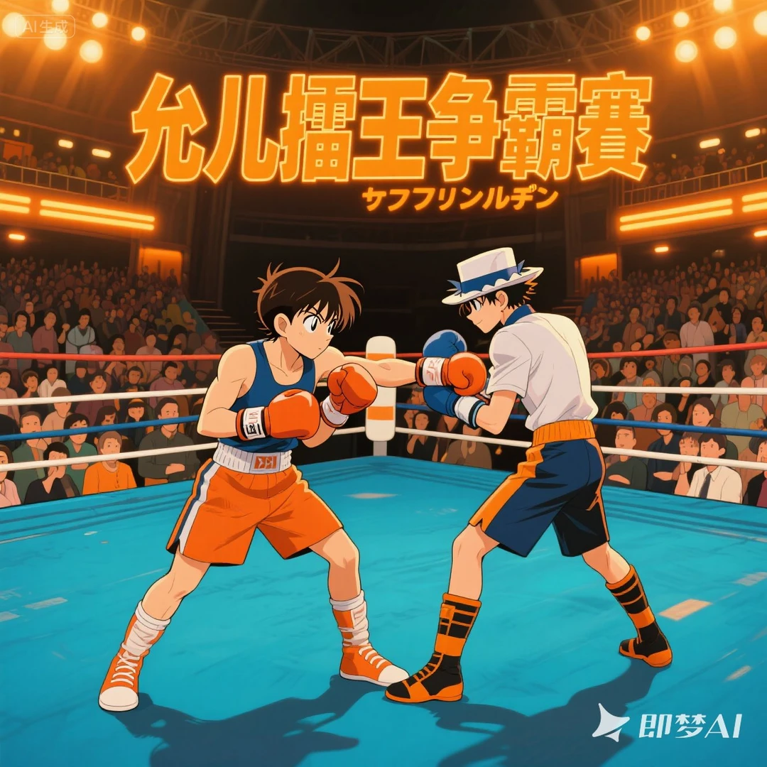 【允儿擂王争霸赛石头剪刀布】柯南基德动漫盲盒卡牌代拆