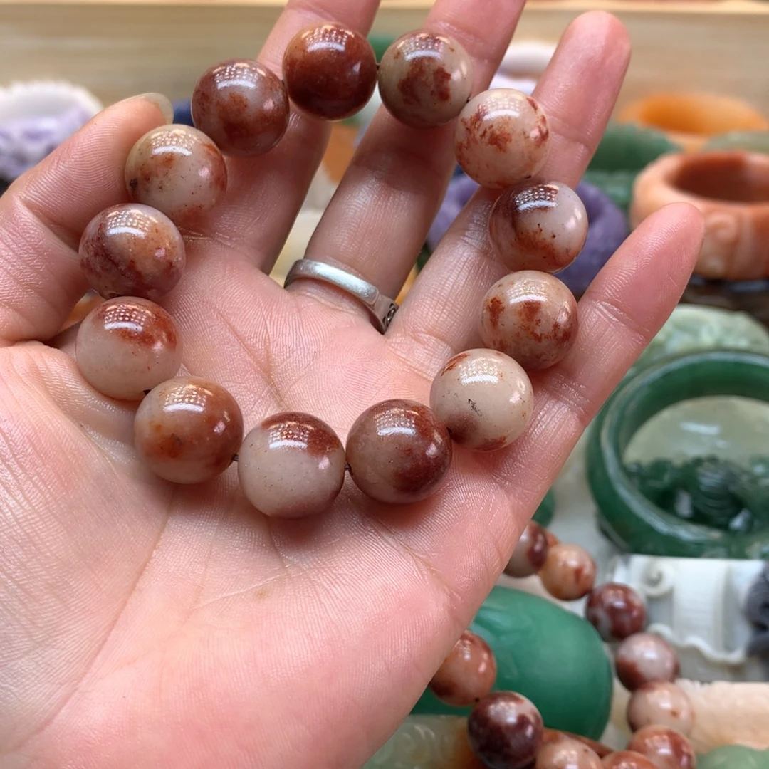 未镶嵌手镯石英质玉小*