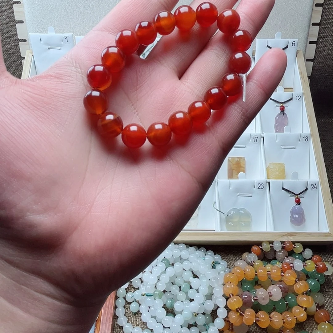 玛瑙/玉髓吊坠(赠链)未镶嵌