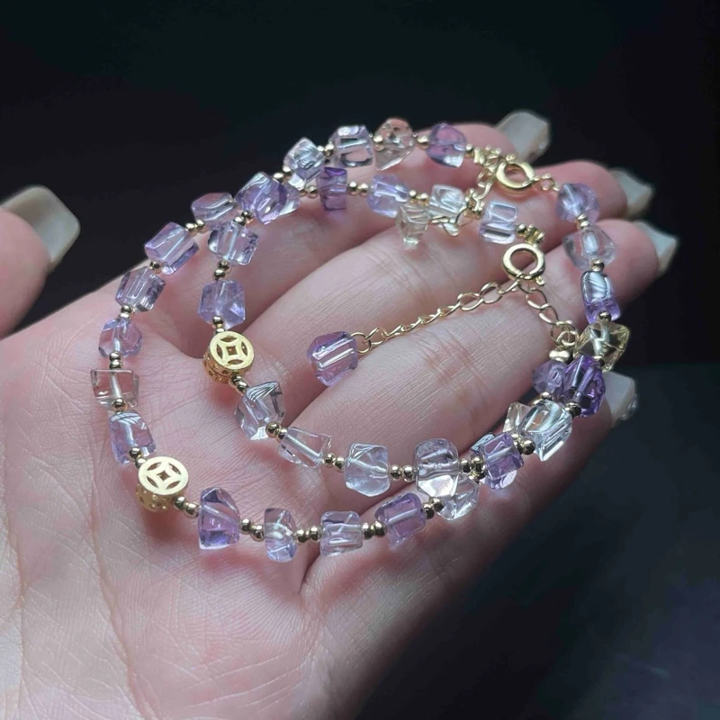 【小魏总返场福利】紫黄晶手链（5-4mm）【多样性发一】
