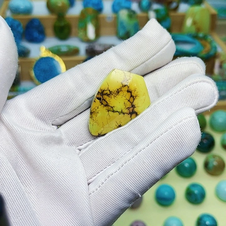 绿松石珠宝奇石未镶嵌