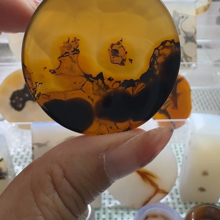 玛瑙/玉髓未镶嵌项链