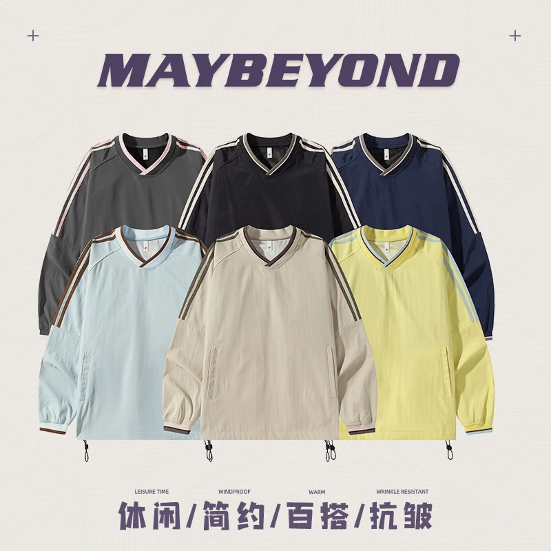 【李晨nic】MAYBEYOND 25AW秋冬季新款休闲百搭时尚情侣款卫衣