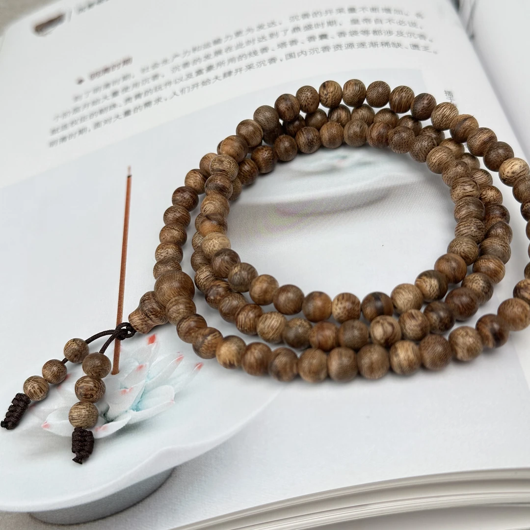 天然野0.6白木香黄熟香土沉香多圈多样性发其一