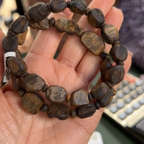 沉香手串白棋沉水10克卡1.1多样性发1条