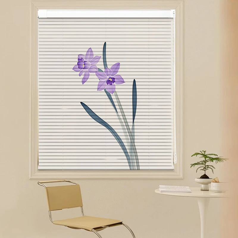 铝百叶窗帘免打孔安装遮光防晒卫生间隐私客厅厨房窗户遮挡百叶帘