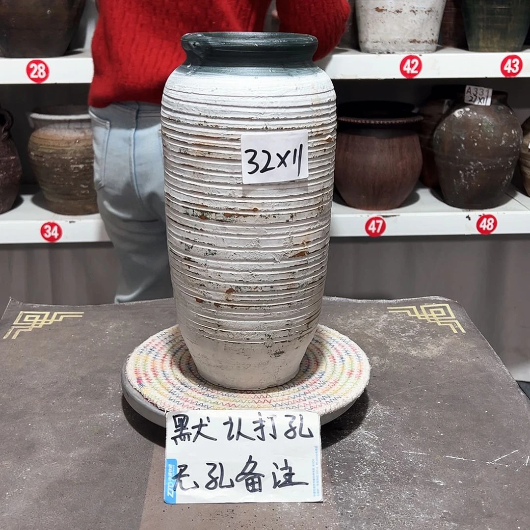 红陶104灰白无孔备注