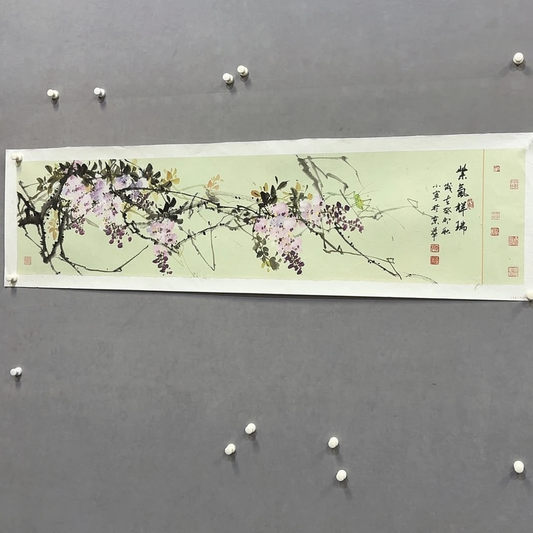 国画亲笔手绘放心去藏