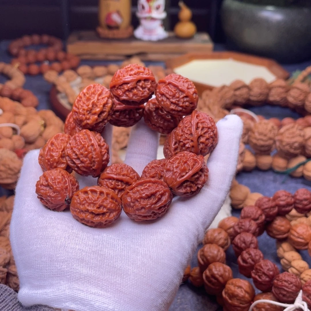 手串文玩核桃火麒麟龙脊