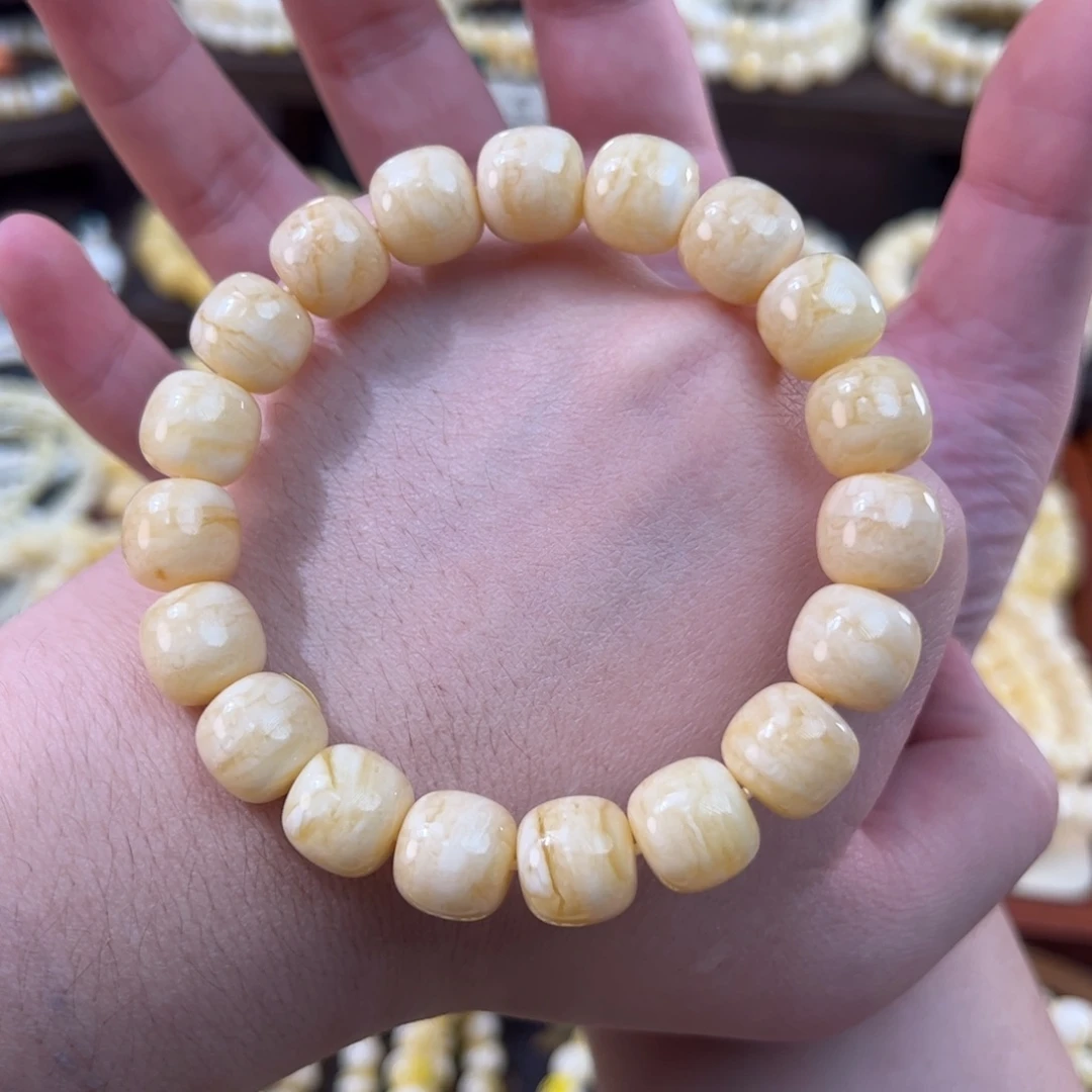 琥珀未镶嵌手串12m