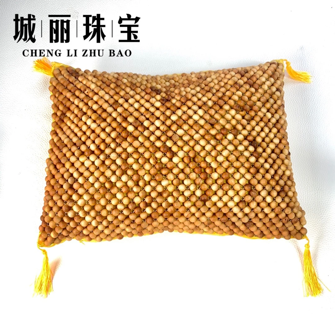 崖圆珠手工透气舒适家用成人枕头/个FL-554