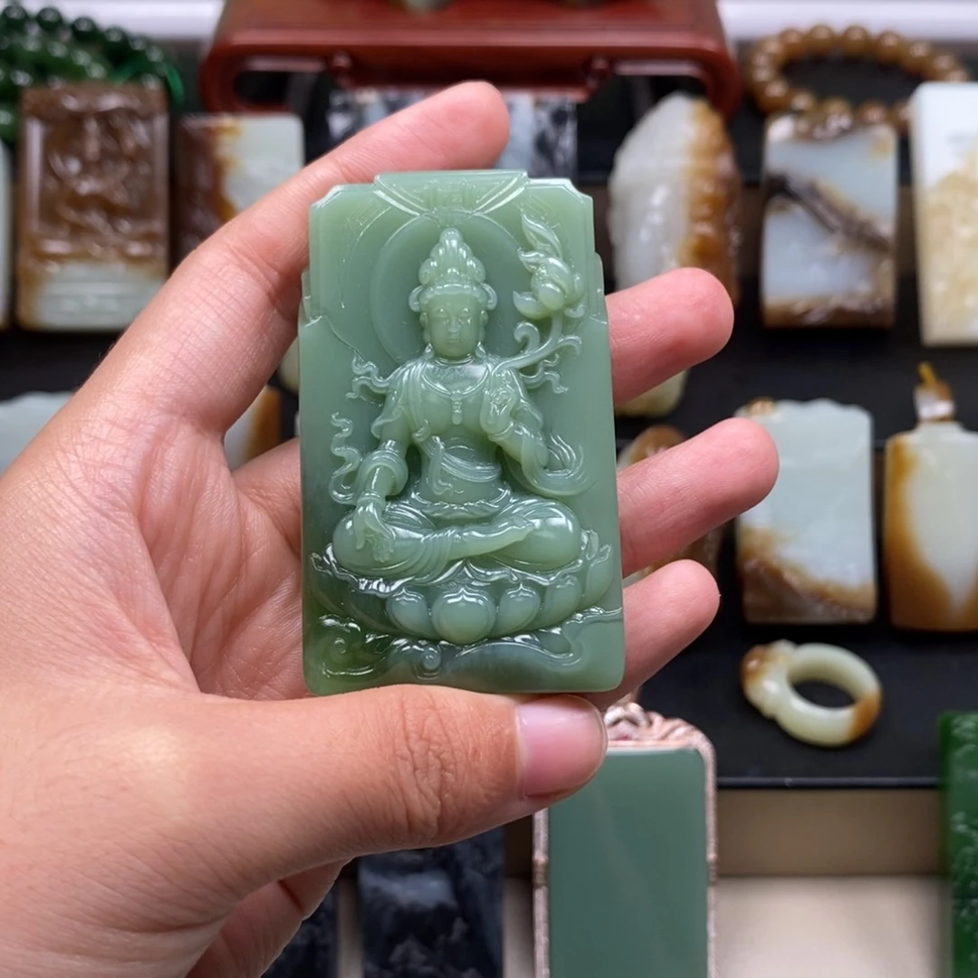 未镶嵌和田玉挂件