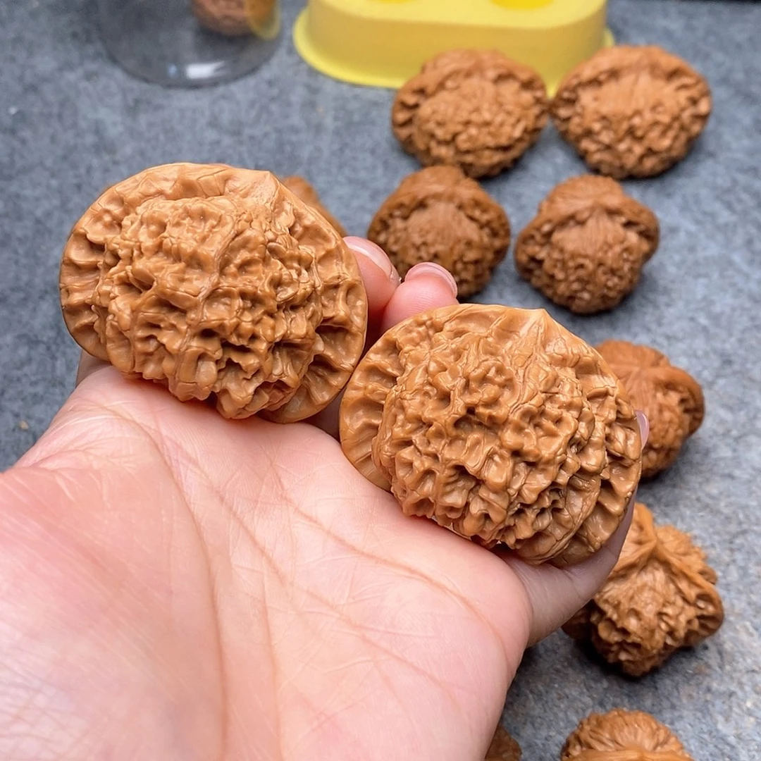 文玩核桃把件K****k精品官帽52