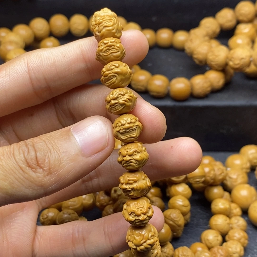 猴头核桃吊坠小恶生