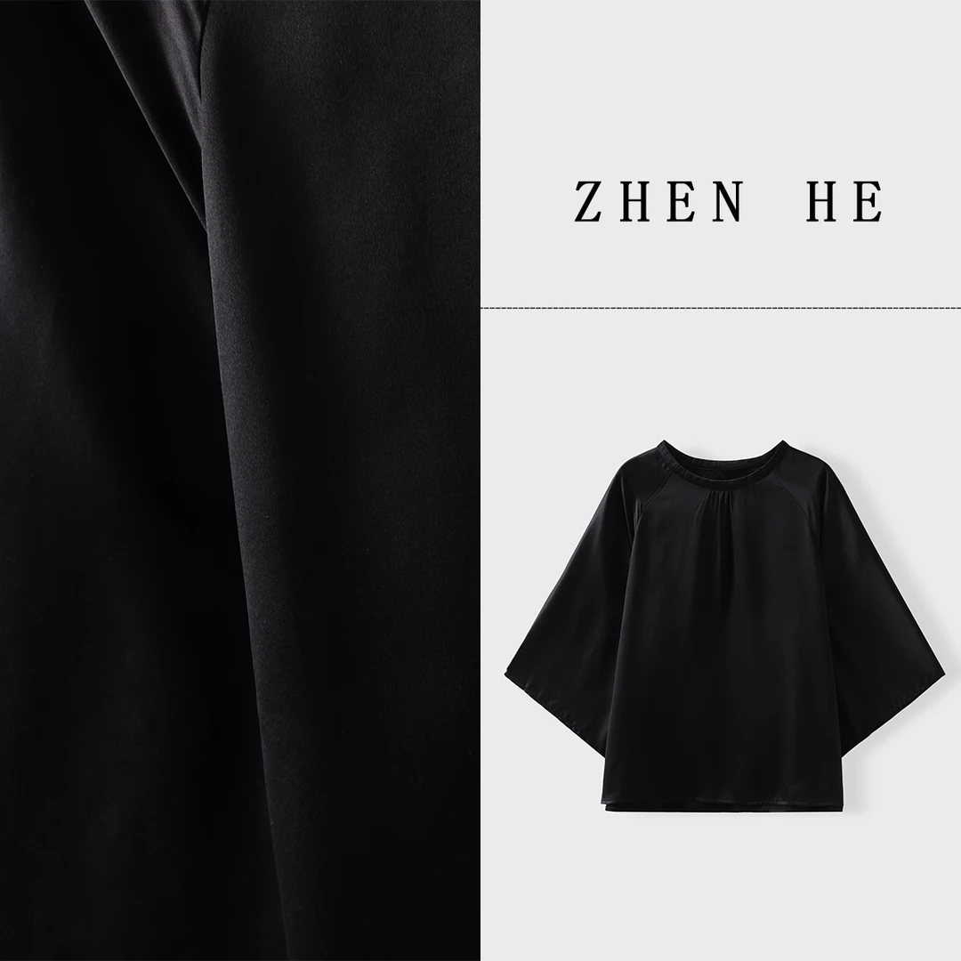 臻赫/ZHEN·HE 夏季新款 女士休闲百搭衬衫 2025夏季