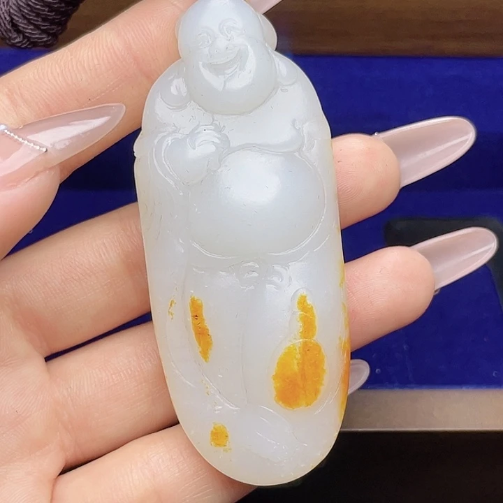 和田玉挂件未镶嵌T