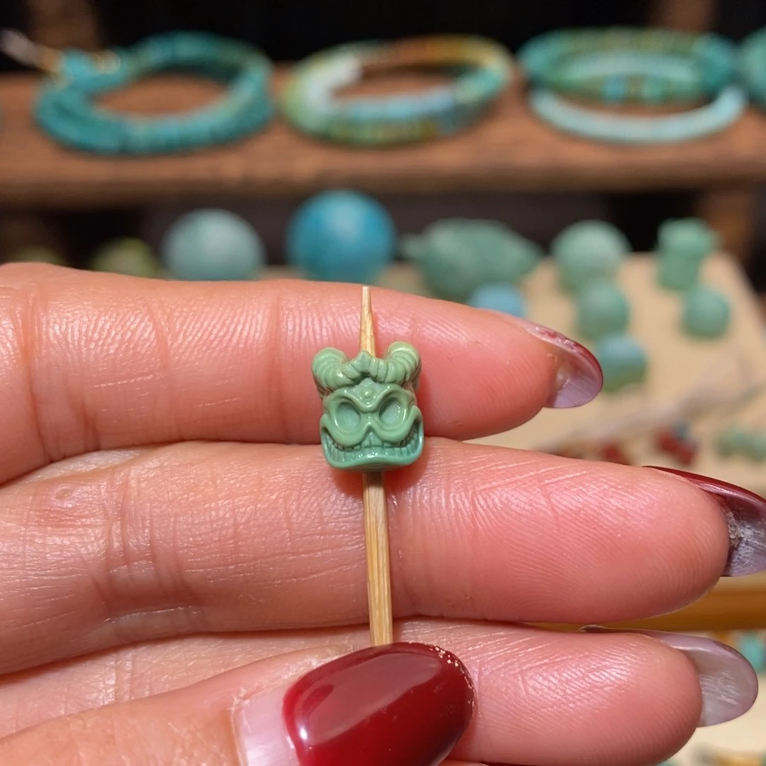 绿松石珠宝奇石未镶嵌