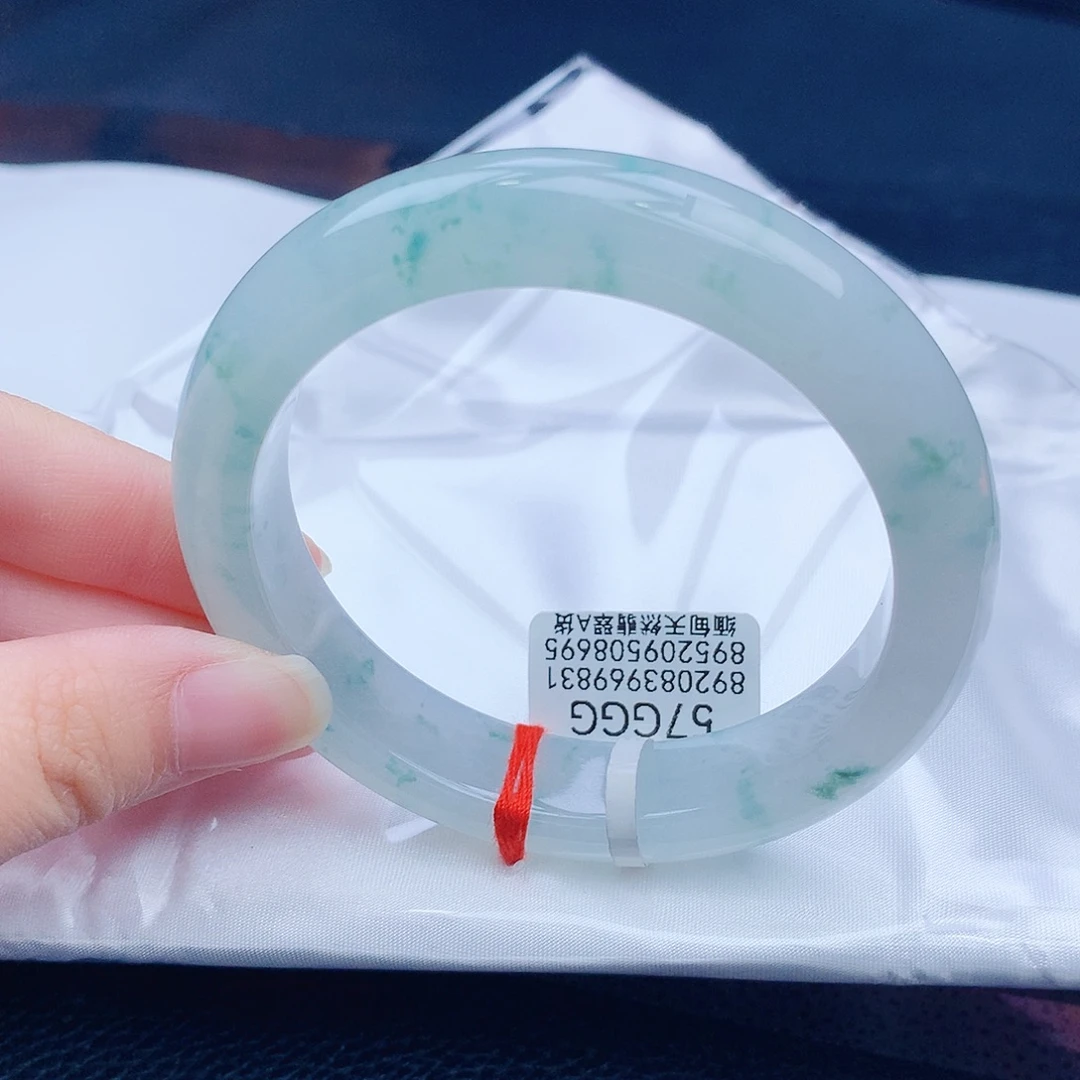 翡翠未镶嵌手镯缅甸天然翡翠a货手镯