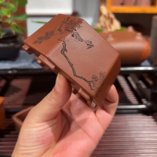 怡***苑花盆紫砂原矿紫泥