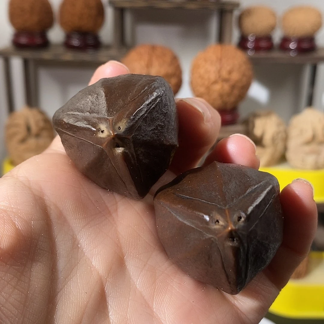 吊坠文玩核桃黑橄榄36