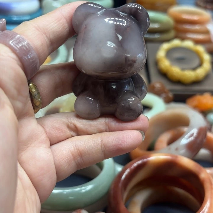 石英岩玉合金颈饰