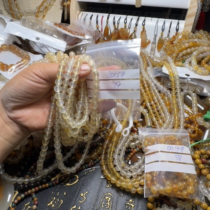 玛瑙/玉髓项链未镶嵌剑*0018