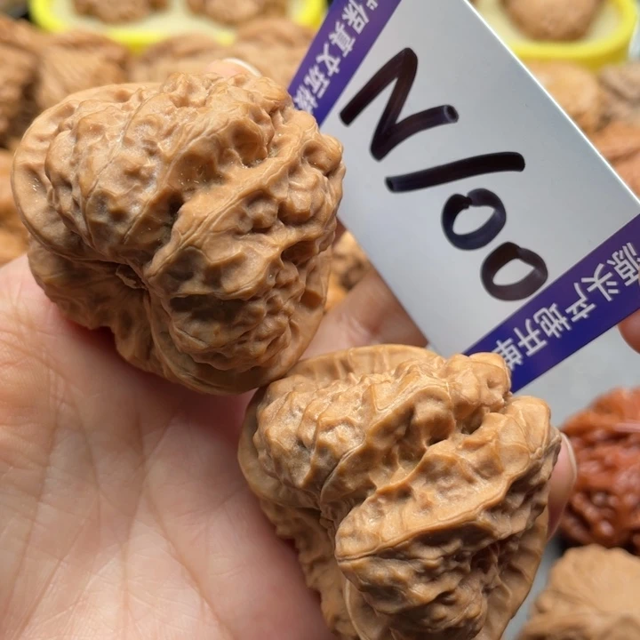 把件文玩核桃蛙蛙47尺