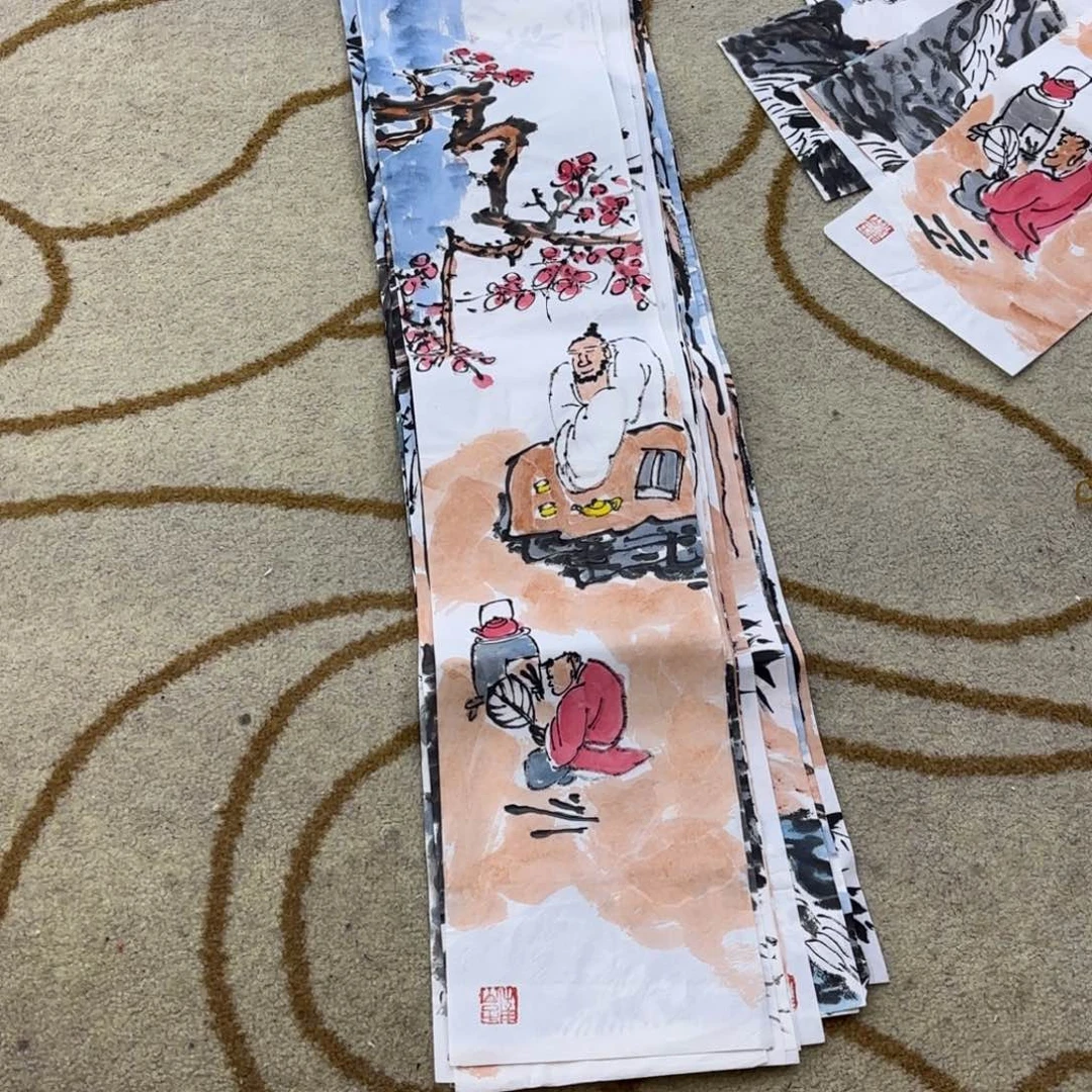 国画王庆亮小条艺