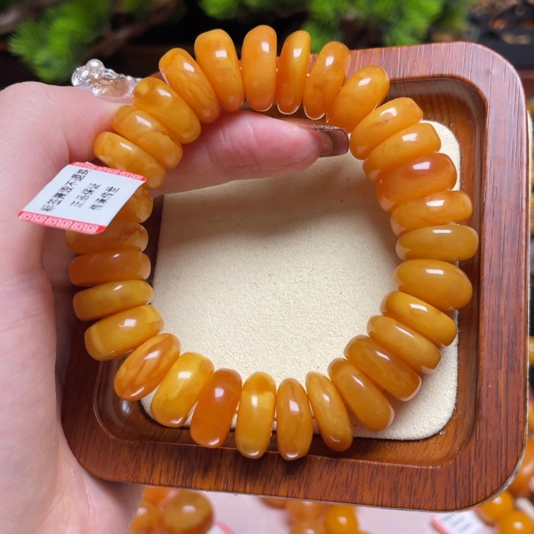 蜜蜡手链未镶嵌手串