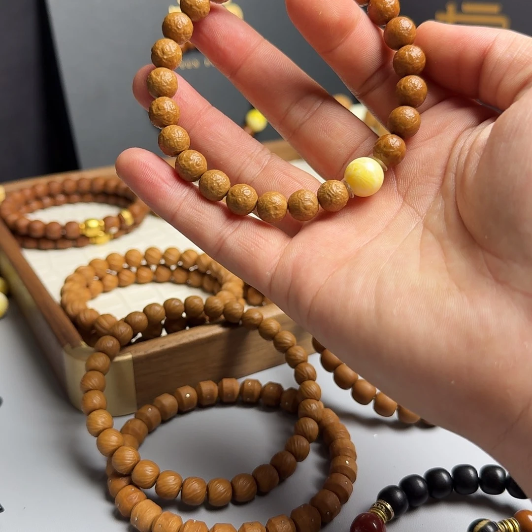 苏***￴猴头核桃吊坠手工舍利福利轻微粉口线