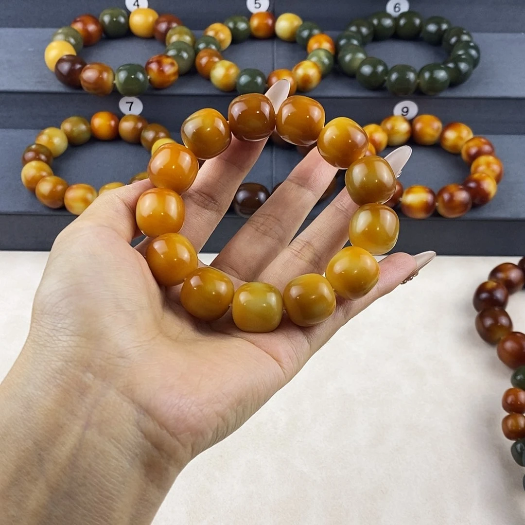 菩提根/象牙果手串?*知全品无暇卡17