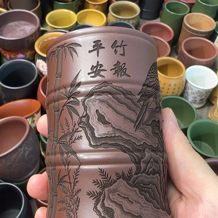 茶杯紫砂全手工紫砂
